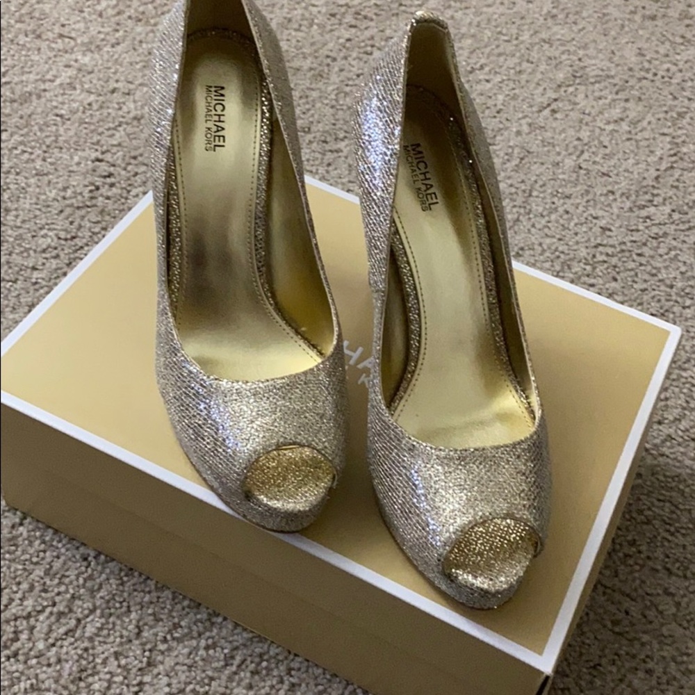 Michael Kors Erika Platform Glitter heels - Picture 4 of 4